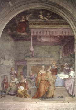 die geburt der venus Ölbilder verkaufen - Die Geburt der Jungfrau Renaissance Manierismus Andrea del Sarto